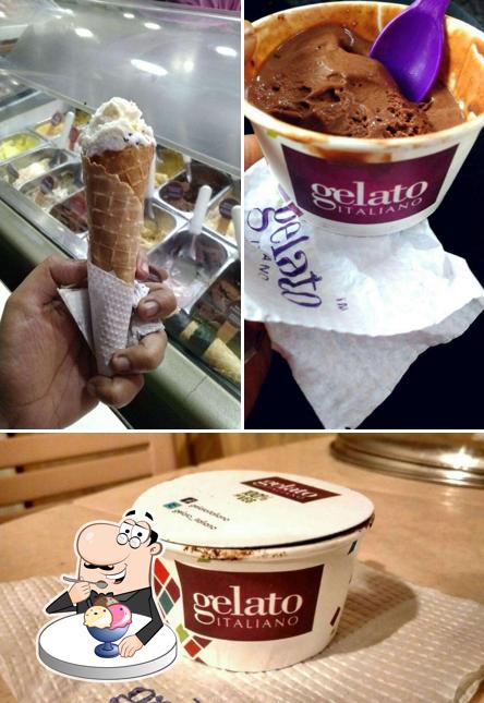 Gelato Italiano provides a variety of sweet dishes