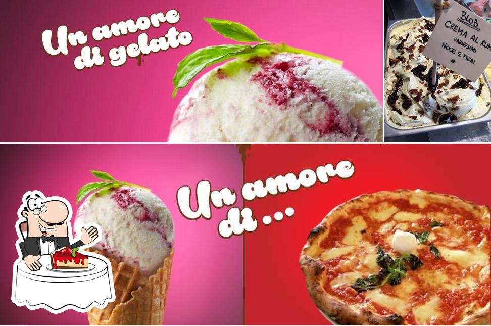 Blob Gelati e Pizza propone un'ampia varietà di dolci