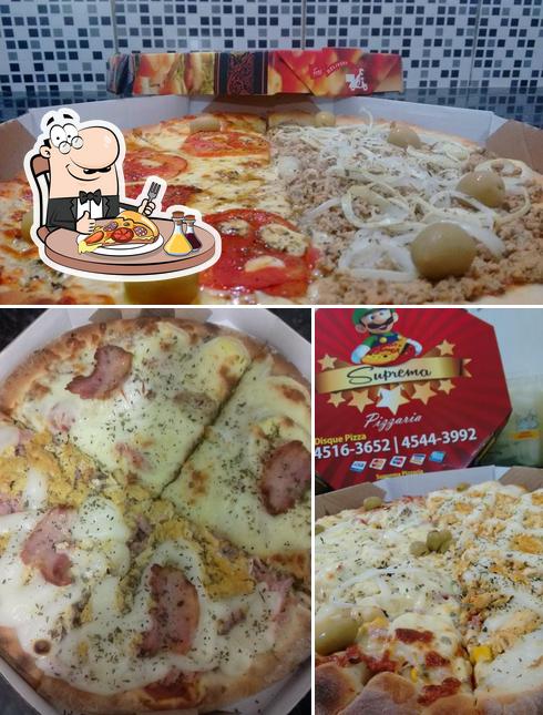 Consiga pizza no Pizzaria Suprema ATUAL