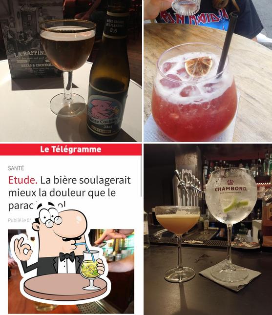 Prenez une boisson du menu