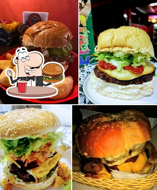 Delicie-se com um hambúrguer no Guerreiro's Burger