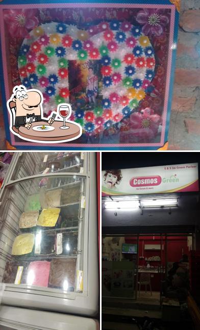 Food at S & S Ice Cream Parlour & Pizza Hut