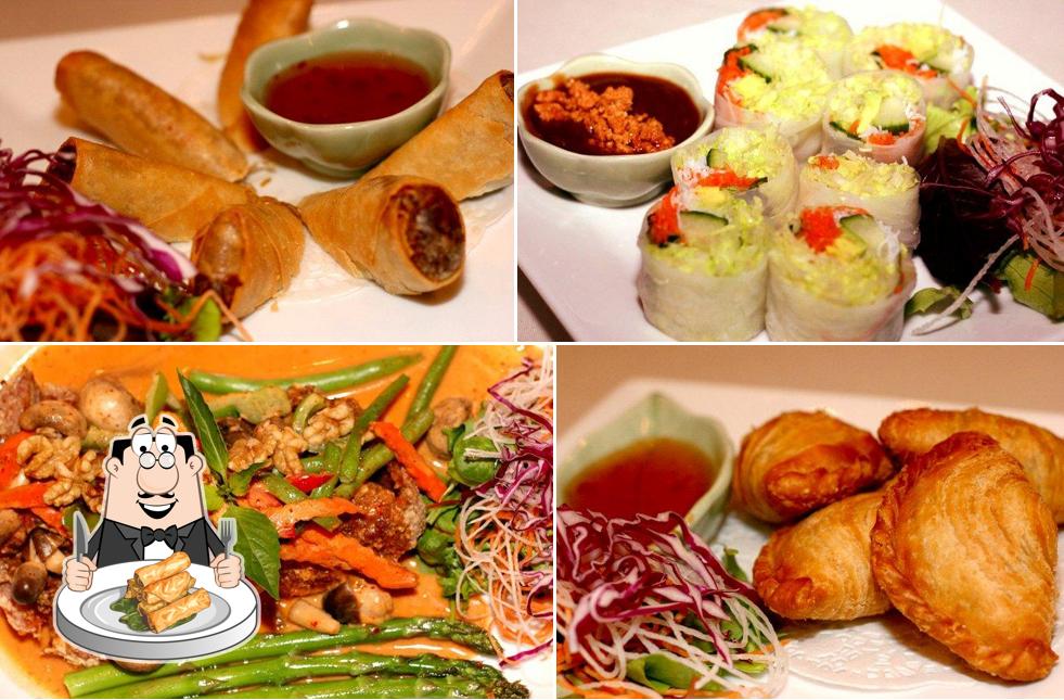 Spring rolls at Taste of Bangkok Haverhill