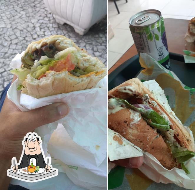 Comida em Subway