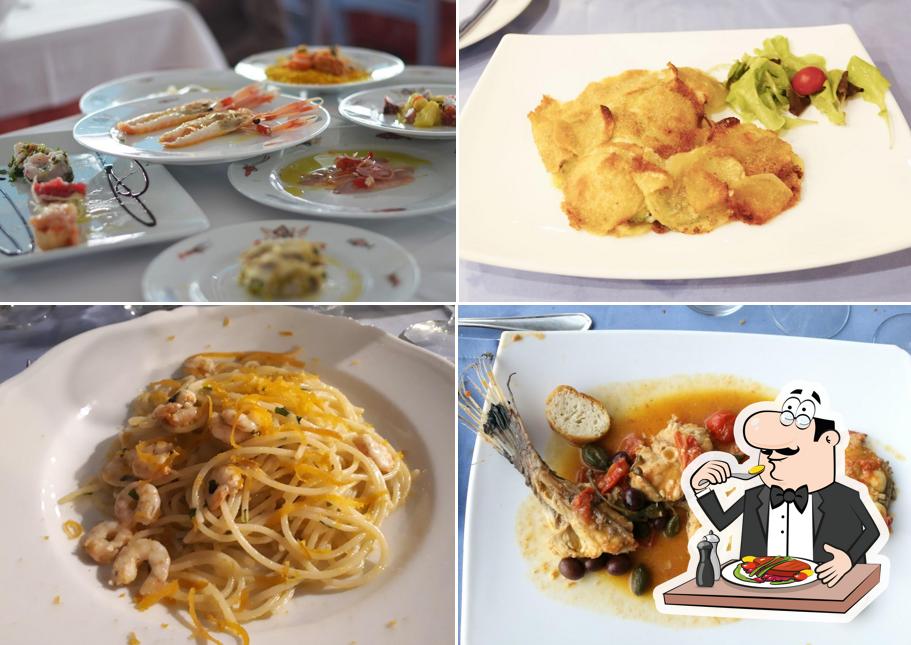 Platti al Ristorante Anzio da Alceste al Buon Gusto dal 1950