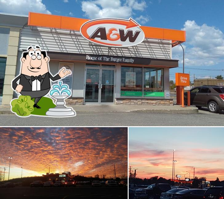 L'extérieur de A&W Canada