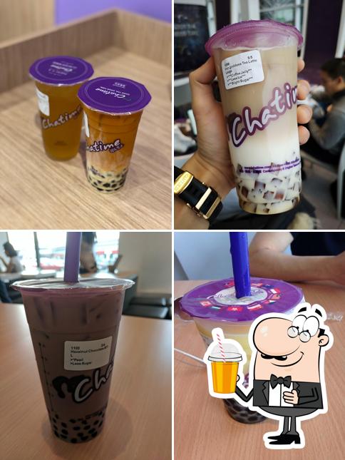 Chatime Bubble Tea sert une variété de boissons