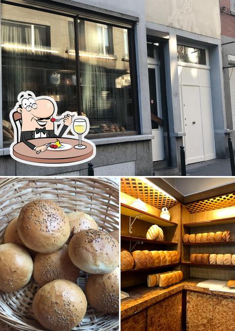 Boulangerie DOUAOUI se distingue par sa nourriture et intérieur