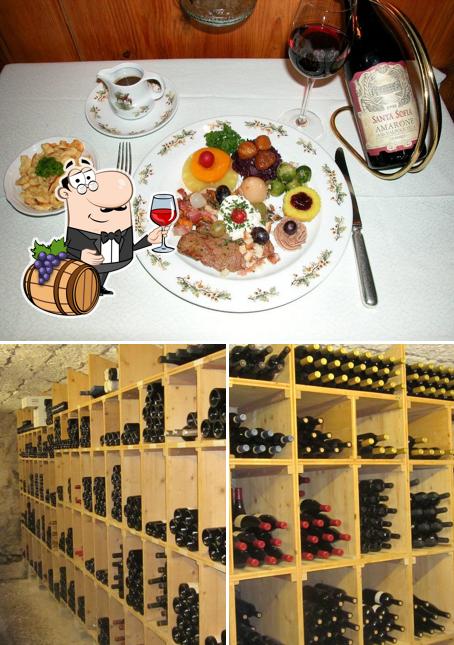 È gradevole prendersi un bicchiere di vino a Restaurant Kreuzen