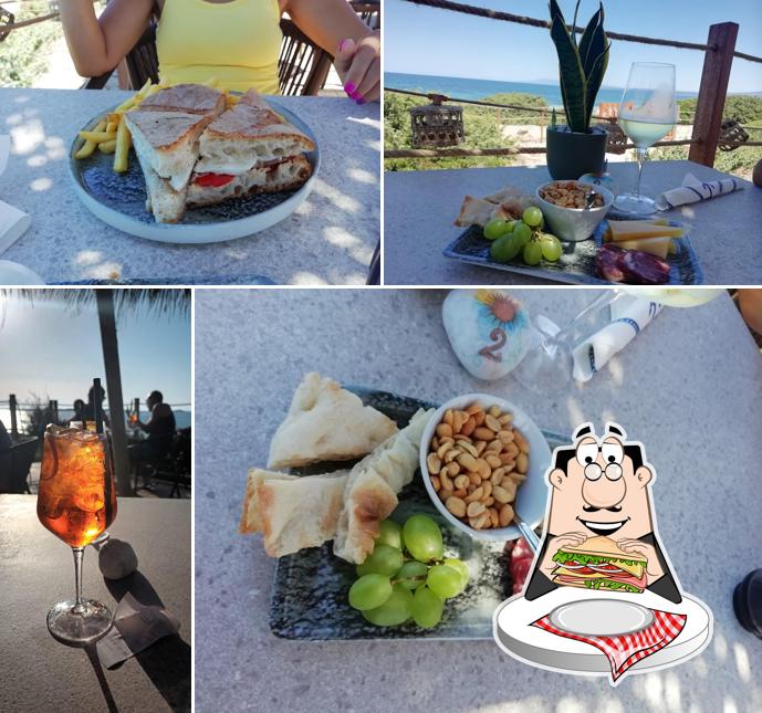 Club sandwich al Kyma Beach Club