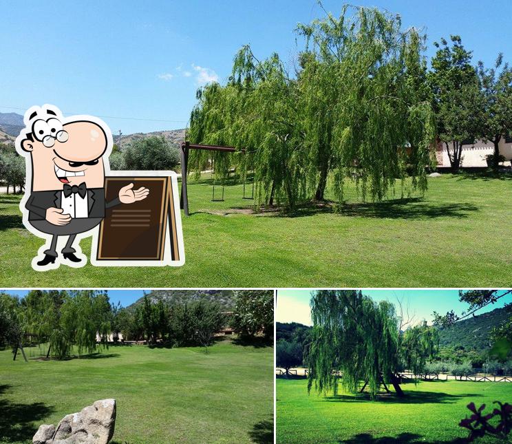 Gli esterni di Turismo Rurale Sa Tanca e Bore