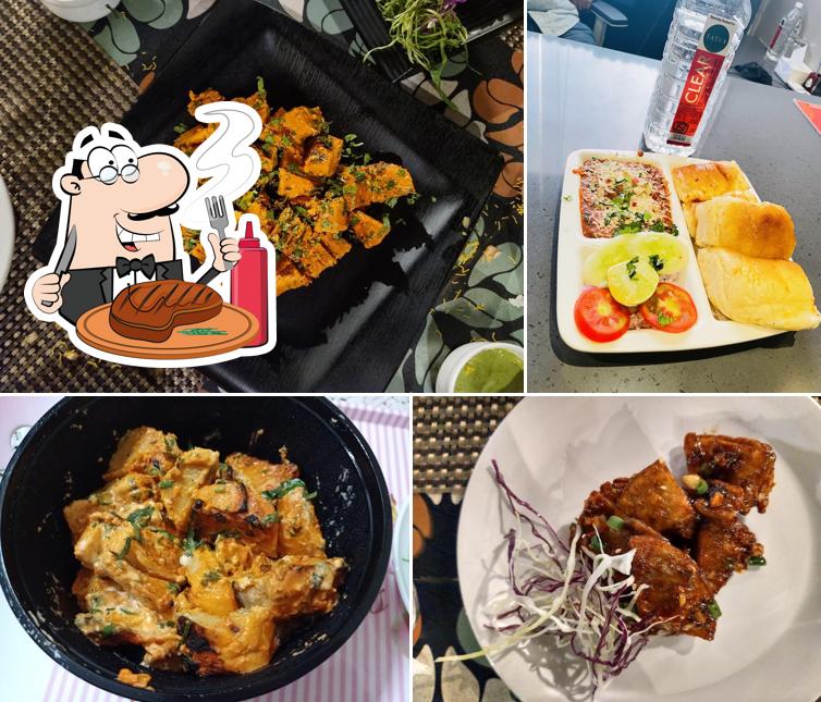 Tatva Talegaon The Vegetarian Kitchen तत्त्व द व्हेजीटेरियन किचन । serves meat meals
