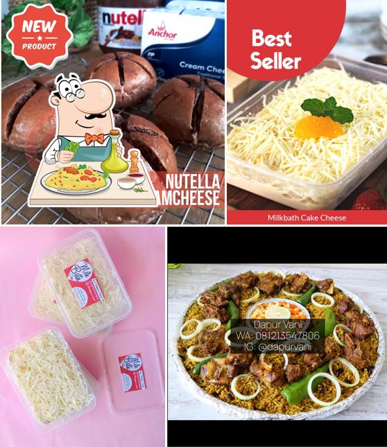 Food at Dapur Vani : Katering Sekolah Cold Thai Milkbun Ai Nama Chocolate Jepang Hawwa Cookies Kursus Online Bisnis Kuliner