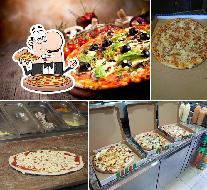 Prueba una pizza en Royal Pizza & sandwich