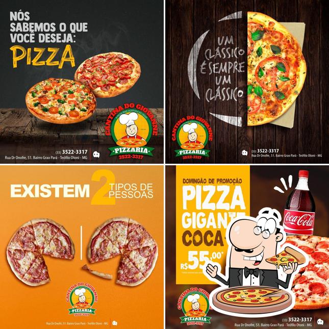 Peça diversos estilos de pizza