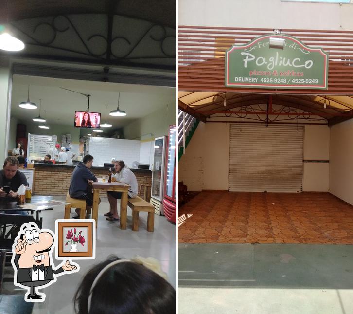 O interior do Pizzaria Pagliuco - Pizzas & Esfihas