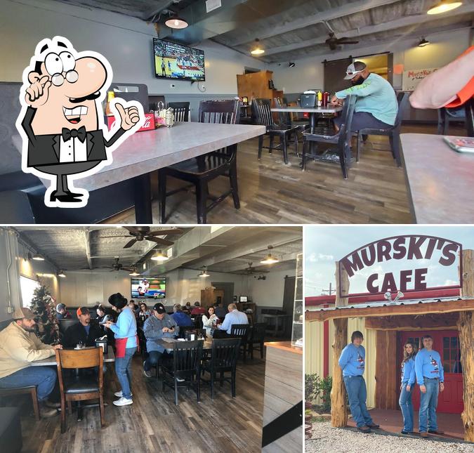The photo of Murski's Cafe’s interior and exterior