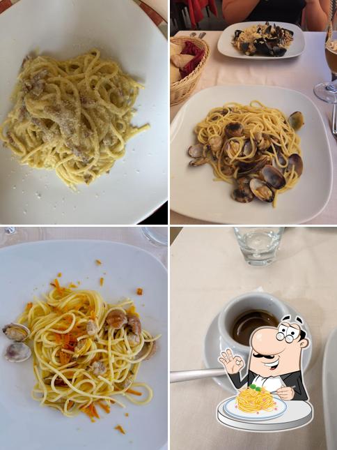 Spaghetti alla carbonara al Ristorante La Giara