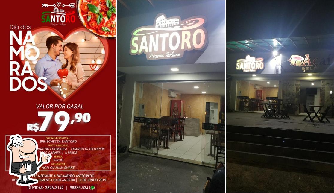 Look at this pic of santoro pizzeria