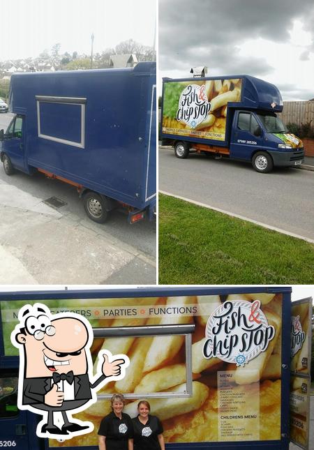 Look at the picture of The Fish and Chip Stop Mobile Van