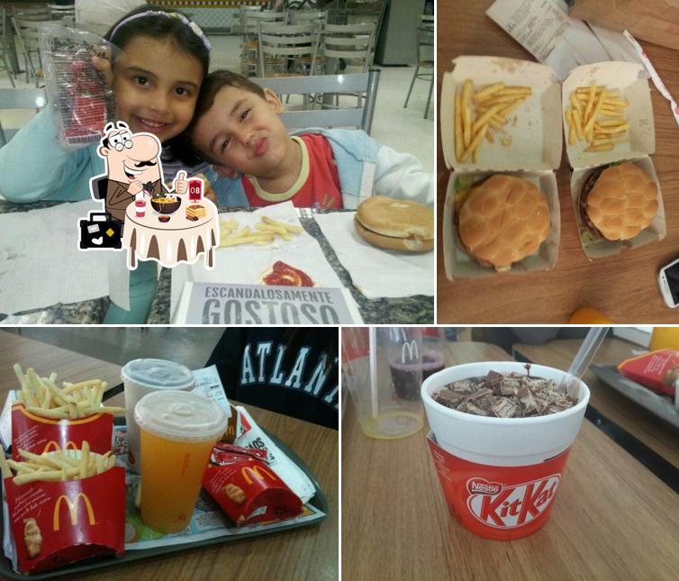 Comida em McDonald's