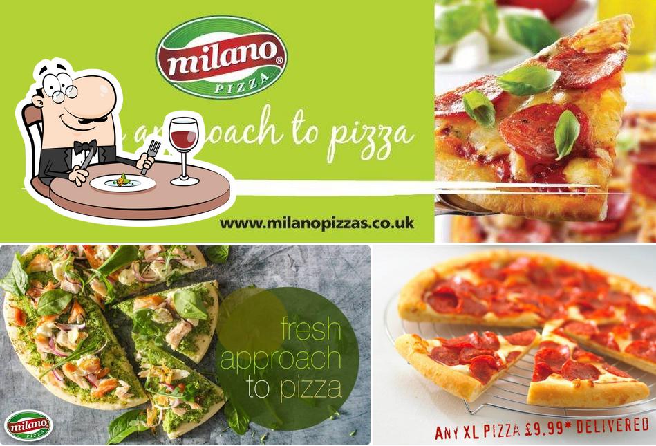Comida en Milano Pizza-Waltham Cross