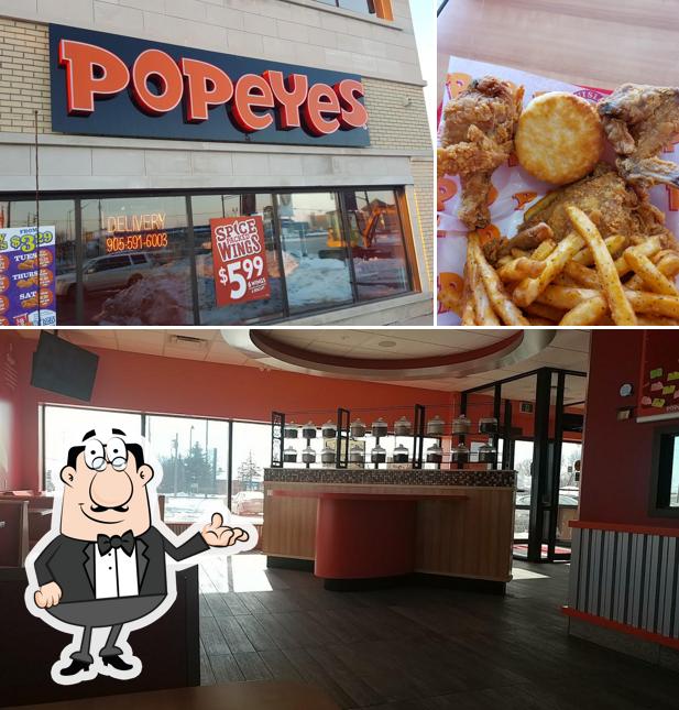 L'intérieur de Popeyes Louisiana Kitchen