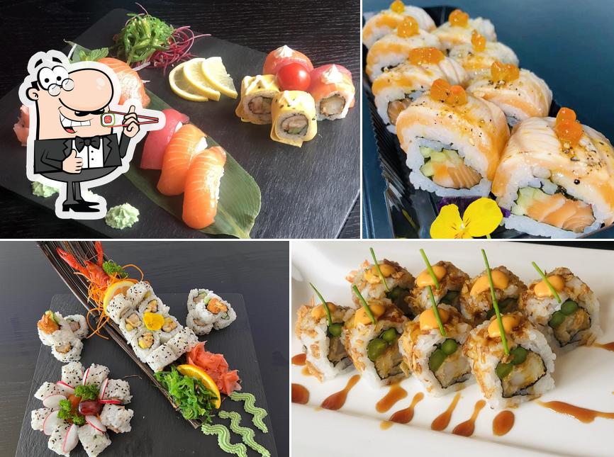 Les sushi sont offerts par Restaurant Papillon