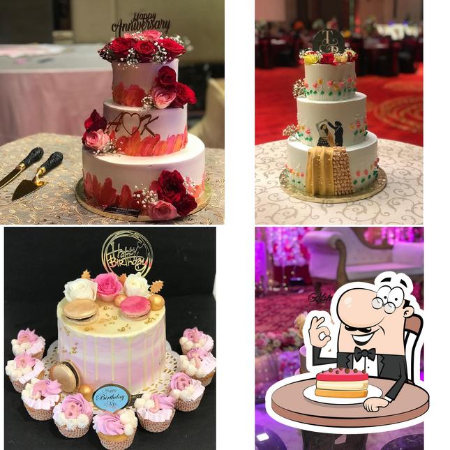 See the photo of The Baker Smith Engagement Wedding Cake Delivery In Chandigarh Mohali Panchkula Kharar Zirakpur Best Bakery In Chandigarh