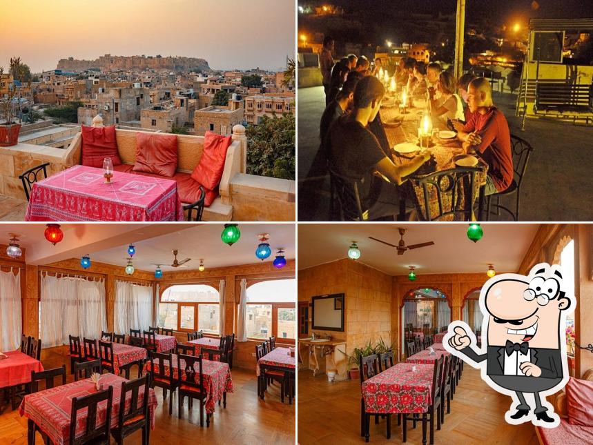 Check out how The Lal Garh Restaurant looks inside