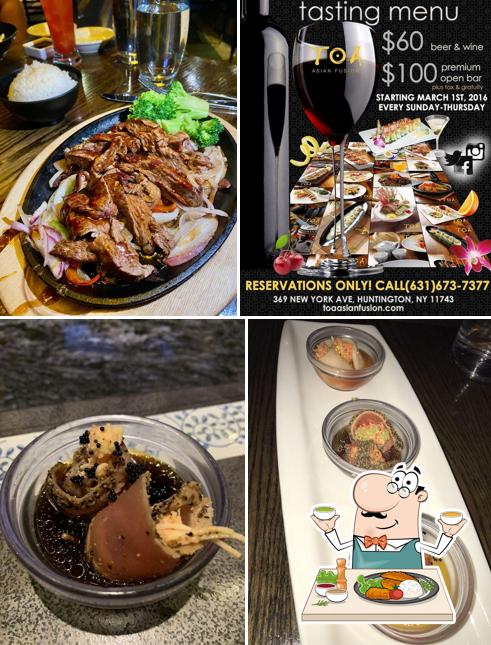 Meals at TOA Asian Fusion (Huntington Village)
