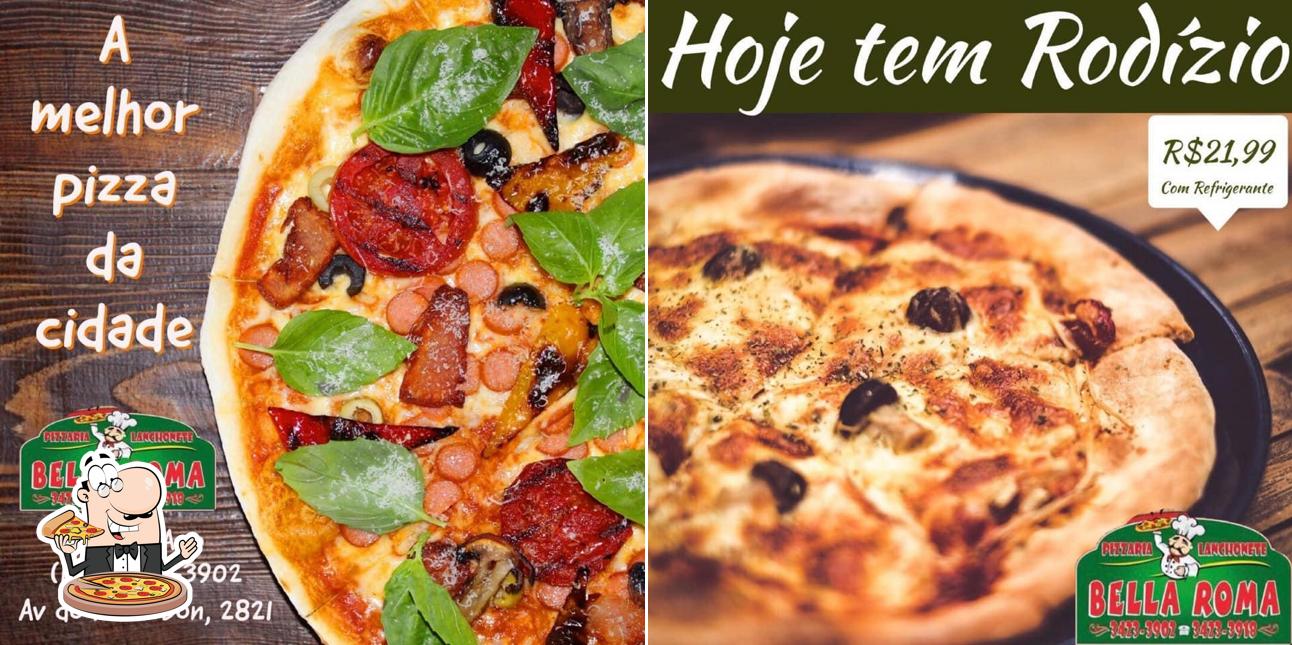 Experimente diferentes variedades de pizza