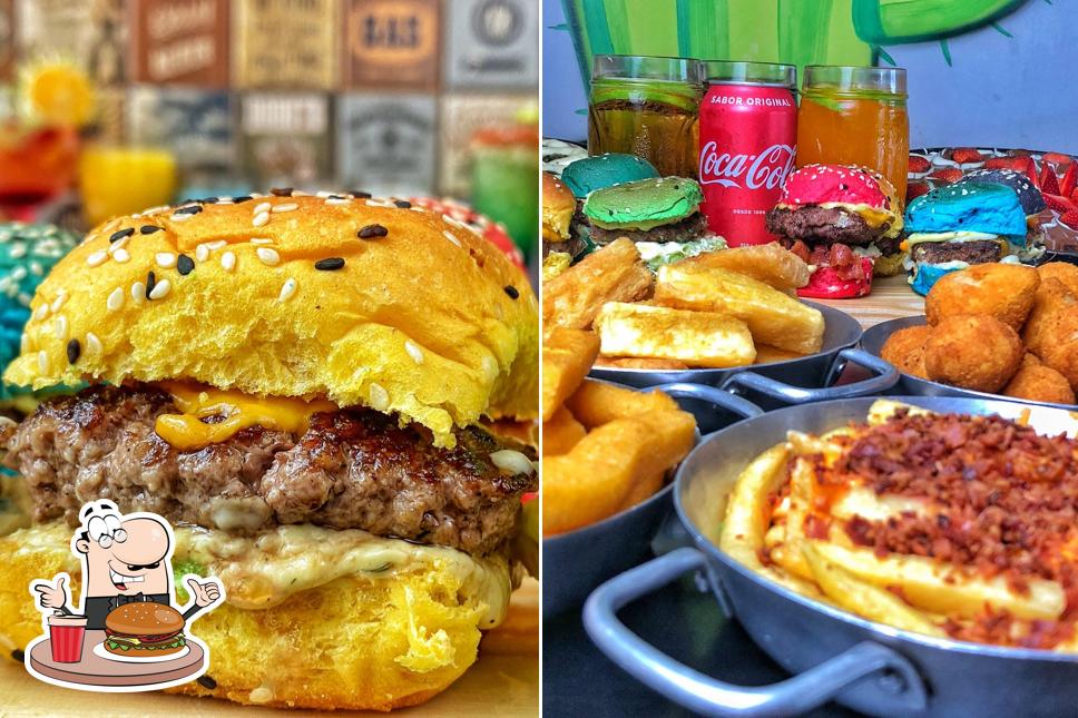 Os hambúrgueres do NAGUNO Burger & Pizza Guarulhos - Rodízio Gourmet irão satisfazer diferentes gostos