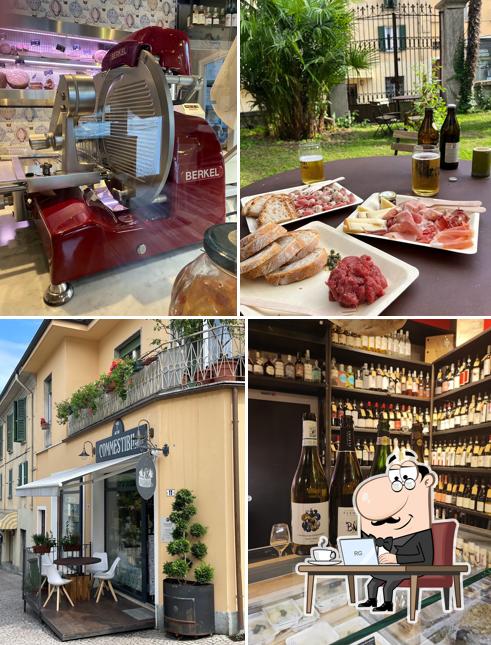 Gli interni di COMMESTIBILI Vini e Affini