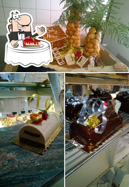 "Le bouchon de verzy" представляет гостям разнообразный выбор десертов