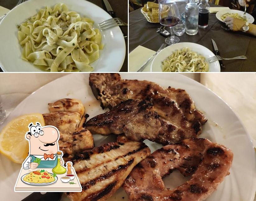 Platti al Ristorante Trattoria La Corteccia