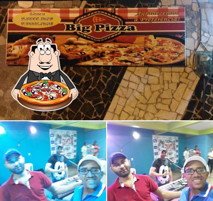 Consiga pizza no Big Pizza