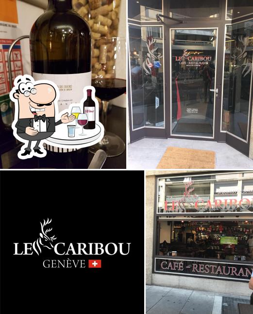 Café Restaurant Le Caribou sert des boissons alcoolisées