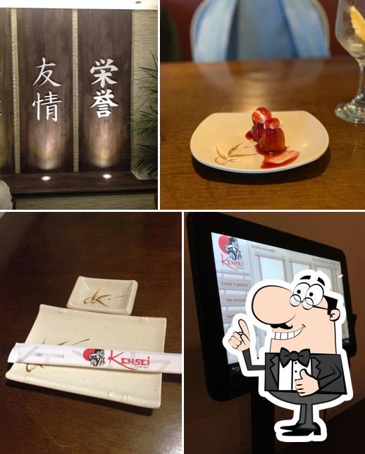 Here's an image of Kensei Sushi Bar