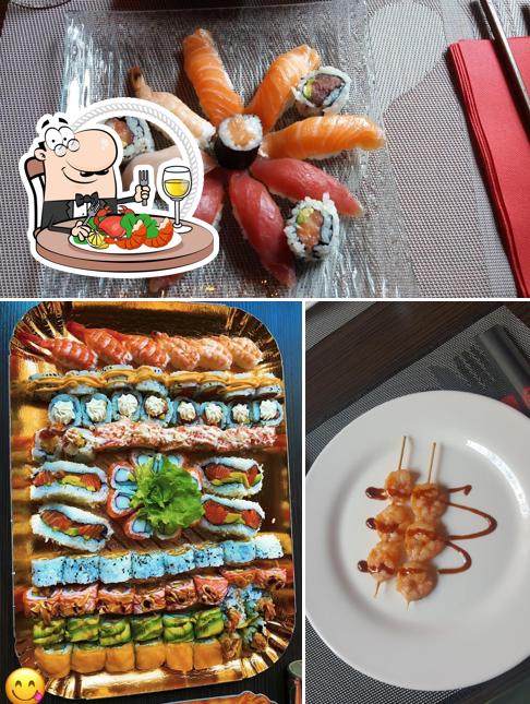 Закажите блюда с морепродуктами в "KIYOMI Ristorante Giapponese"