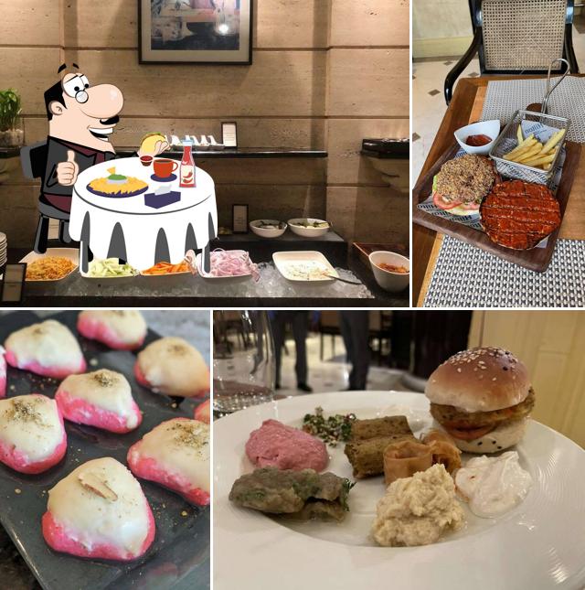 Try out a burger at The Brasserie - Hilton Mumbai International Airport