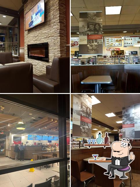 Découvrez l'intérieur de Tim Hortons