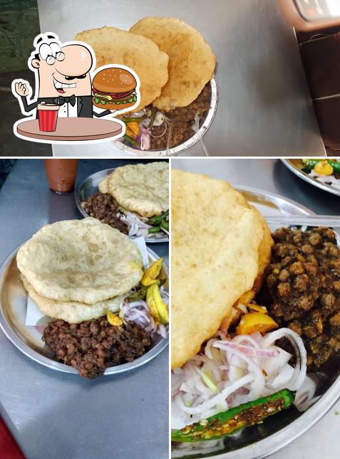 Get a burger at Baba Nagpal Corner