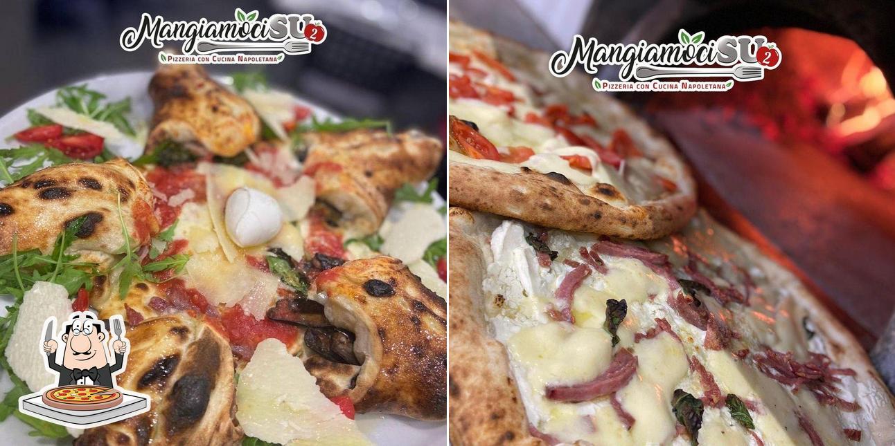 Pide diferentes tipos de pizza