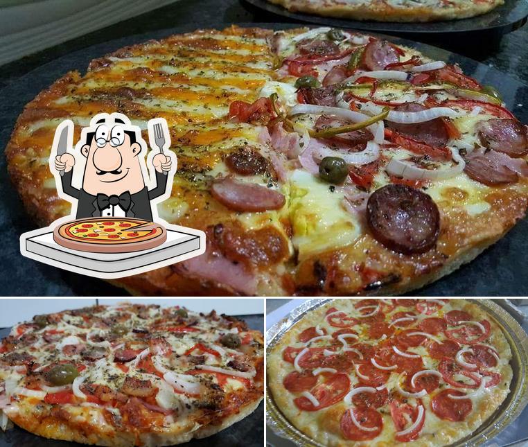 Escolha pizza no Pitos Pizzaria delivery