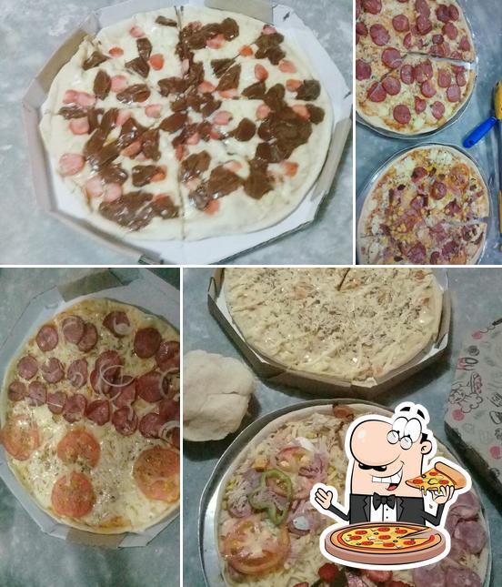 Consiga pizza no Uau pizzaria