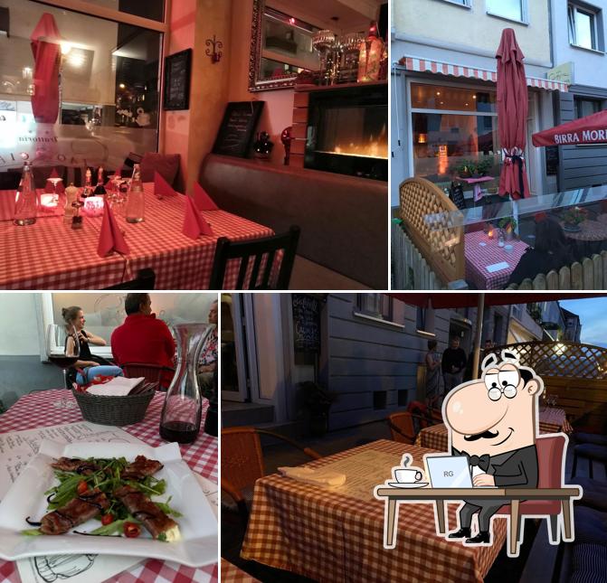 L'intérieur de Trattoria Ciao Ciao