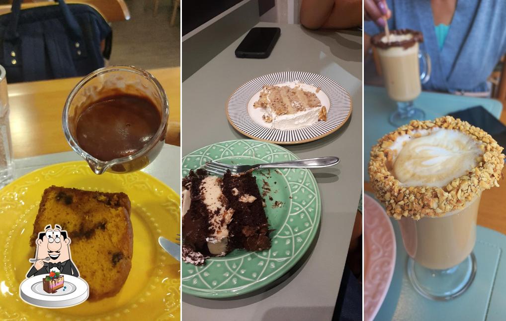 Bolo de chocolate em Doces Vicios Confeitaria & Cafeteria