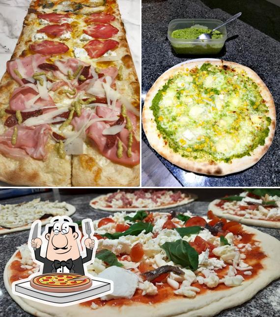 A Pizzeria D'Asporto da Andrea, puoi provare una bella pizza