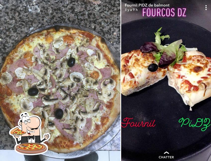 Prenez de nombreux genres de pizzas